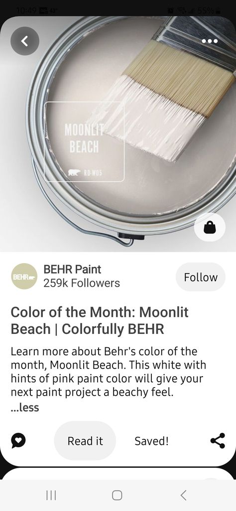 Best Behr White Paint Colors, Behr Cottage White, Cottage Paint Colors Interior, Light Pink Paint, Cottage Paint Colors, Decor Color Palette, Pink Paint Colors, Behr Colors, Cottage Painting