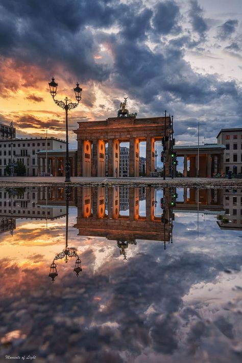 Brandenburg Gate, Berlin Reflection Germany Travel Aesthetic, German Aesthetic, Germany Aesthetic, Berlin Aesthetic, Disneyland Parks, Berlin Palace, Berlin Photography, German Culture, Germany Photography