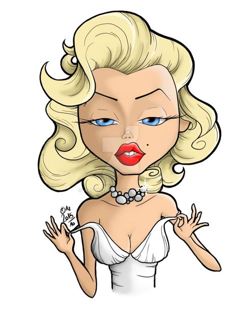 Marilyn Monroe by Azschrael / This image first pinned to Marilyn Monroe art board here: http://pinterest.com/fairbanksgrafix/marilyn-monroe-art/ #Art #MarilynMonroe Drawing Marilyn Monroe, Marilyn Monroe Drawing, Marilyn Monroe Artwork, Marilyn Monroe Portrait, Madonna Art, Bff Drawings, Marilyn Monroe Art, Dope Cartoon Art, New Tattoo