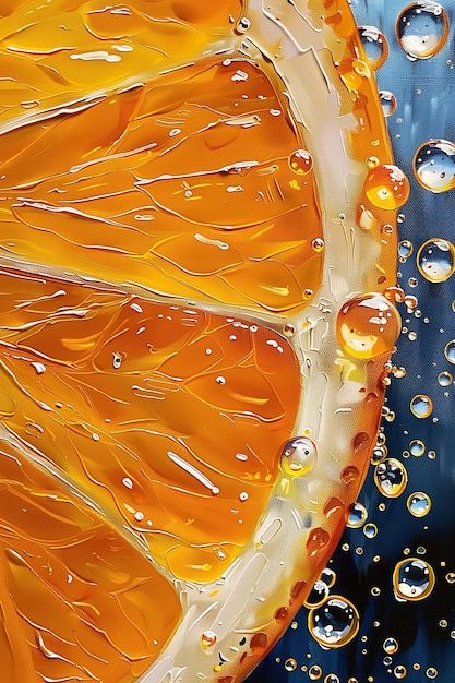 Photo a beautiful showcasing a vibrant o... | Premium Photo #Freepik #photo Money Background, Acrylic Ideas, Juicy Orange, Orange Painting, Orange Slice, Watercolor Pictures, Digital Fashion, Orange Art, Orange Fruit