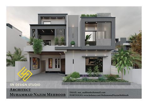 10 Marla Front Elevation, Classic Elevation Design, Classic Elevation, Modern Elevation, Model House, Architecture Model House, Architecture Building Design, House Modern, House Design Kitchen