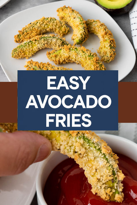 These everything bagel seasoned avocado fries are made in the air fryer, offering a healthy and incredibly easy side dish or appetizer. Crispy on the outside with a creamy, indulgent center, they're sure to be a hit! Seasoned Avocado, Bagel Avocado, Fries Oven, Air Fryer Avocado, Unripe Avocado, Freeze Avocado, Winter Breakfast, Spicy Aioli, Avocado Fries