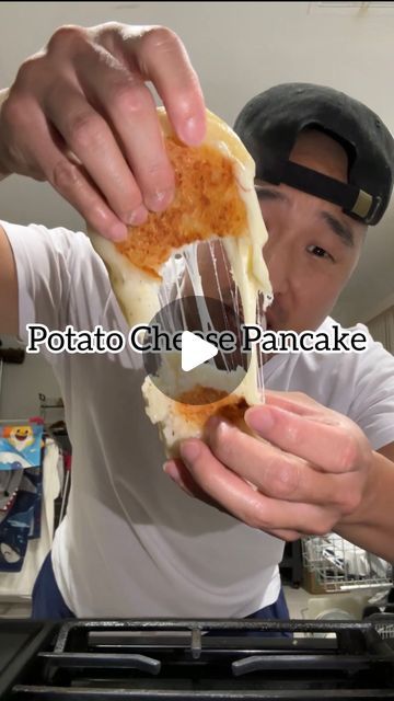 KOREAN-AMERICAN CHEF 🇰🇷 🇺🇸 on Instagram: "Potato Cheese Pancake 🥔🧀🥞

Literally all you need is potato & cheese…

Give this recipe a try!!" Potato Cheese Bread Recipe, Cheese Filled Potato Cakes, Potato Cheese Pancakes, Potato Pancakes Recipe, Potatoe Pancakes, Korean Potato Pancake, Korean Potatoes, Starch Solution Recipes, Potatoe Pancake Recipe