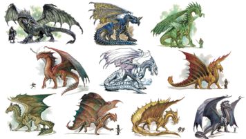 TestingTransparency Chromatic Dragon, Types Of Dragons, Creature Fantasy, Copper Dragon, Dnd Dragons, Fantasy Creature, Cool Dragons, Mythical Creature, White Dragon