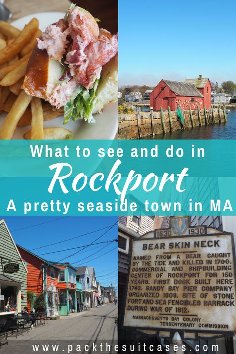 Day Trips From Boston, Town Inspiration, Rockport Massachusetts, Rockport Maine, Boston Trip, Boston Vacation, Traveling Ideas, Massachusetts Travel, Visit Maine