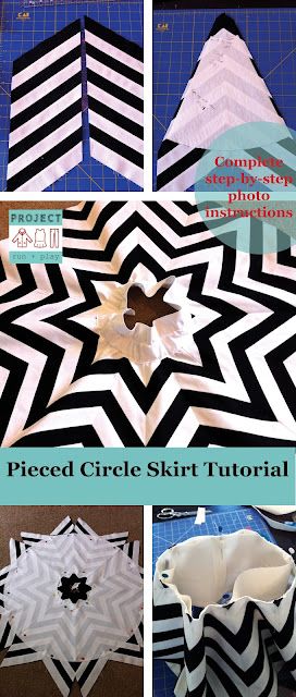 Pieced Circle Skirt Tutorial Make A Belt, Diy Circle Skirt, Circle Skirt Tutorial, Circle Skirt Pattern, Applique Skirt, Rags To Riches, Chevron Skirt, Happy To Be Here, Skirt Tutorial