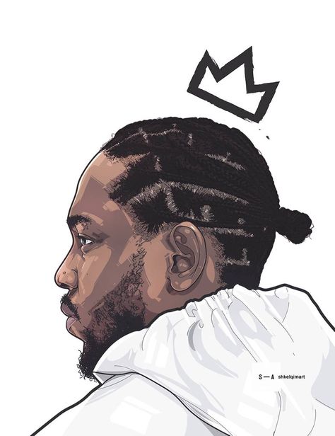 Kendrick Lamar by shkelqimart on DeviantArt Kendrick Lamar Album Cover, Kendrick Lamar Lyrics, Kendrick Lamar Art, Kendrick Lamar Album, Good Kid Maad City, King Kendrick, Kung Fu Kenny, Genos Wallpaper, Hip Hop Artwork