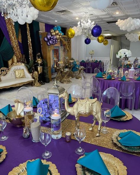 Egyptian Baby Shower Theme, Princess Jasmine Baby Shower Theme, Aladdin Baby Shower Ideas, Arabian Nights Prom, Aladdin Theme, Arabian Theme, Egyptian Theme, God Daughter, Pregnancy Help