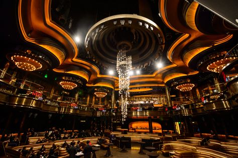 OMNIA Nightclub in Las Vegas was the perfect setting for an off-site event during a multi-day corporate program. Club Design Interior, Omnia Nightclub, Casino Room, Las Vegas Night Clubs, Tv Set Design, Vegas Night, Nightclub Design, Graphic Design Infographic, Casino Hotel