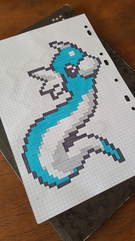 Modele Pixel Art, Graph Paper Designs, Pixel Art Pokemon, Pokemon Pattern, Graph Paper Drawings, Crochet Patterns Free Beginner, Pixel Drawing, Geometric Pattern Art, Doodle Inspiration