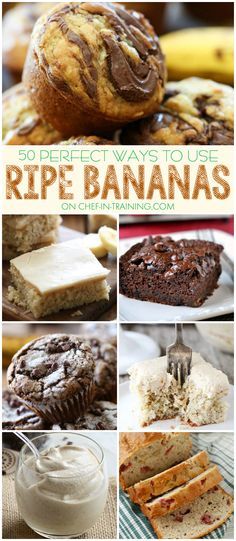 Ways To Use Up Ripe Bananas, Things To Do With Over Ripe Bananas, Things To Make With Over Ripe Bananas, Using Up Bananas, Easy Snacks With Bananas, What To Do With Over Ripe Bananas, Things To Do With Ripe Bananas, Things To Make With Ripe Bananas, What To Do With Bananas