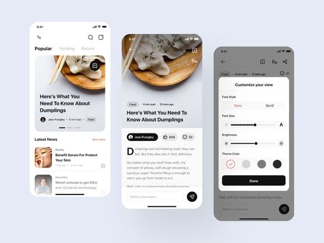 App Design Profile, Ux Design Mobile, Mobile Design Inspiration, App Design Layout, Ui Design Trends, Digital Media Design, Mobile App Design Inspiration, App Interface Design, Mobile Web Design