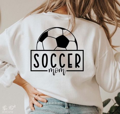 Cuttttte! 🖤⚽️ Soccer Mom Haircut, Soccer Shirts Designs, Soccer Dad Shirt, Soccer Ball Svg, Soccer Mom Svg, Soccer Svg, Sports Mom Shirts, Soccer Mom Shirt, Coach Shirts