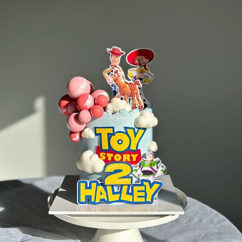 • TOY STORY HALLEY TURNS 2 • Buttercream Cake, Toy Story, Cake Desserts, Butter Cream, Turn Ons, Toys, Cake, On Instagram, Instagram