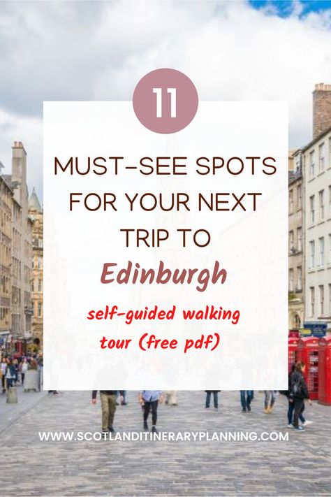 Follow this self-guided walking tour for some of the best highlights of Edinburgh’s Old Town along with some spectacular hidden gems. Old Town Edinburgh, Best Of Scotland, Itinerary Planning, Walking Routes, Weekend Breaks, Dream Holiday, New Town, Scotland Travel, City Break