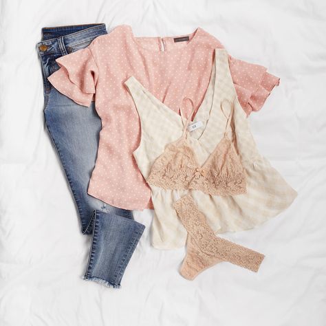 Casual Chic Spring, Light Pink Tops, Stitch Fix Outfits, Stitch Fix Stylist, Fashion Gallery, Strap Tops, Personal Stylist, Pink Tops, Stitch Fix