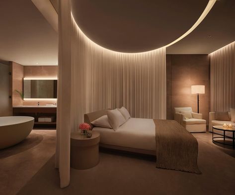 Hotel Bedroom Design, Hotel Room Interior, Hotel Room Design, Hotel Interior Design, Luxury Bedroom Master, Bedroom Bed Design, Sanya, Modern Bedroom Design, Bedroom Hotel