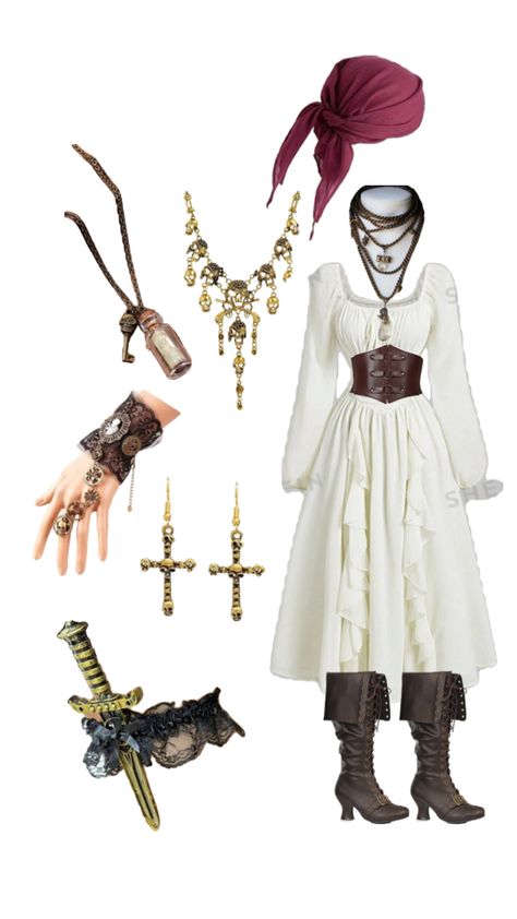 Pretty elegant Halloween pirate core idea Pirate Core, Pirate Outfit, Elegant Halloween, Halloween Inspo, Halloween, Outfit Inspo