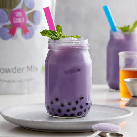 Taro Powder, Rethink Your Drink, Taro Root, The Roots, Bubble Tea, Get Back, Fruits And Vegetables, Mint, Tea