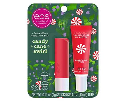 Candy Cane Template, Holiday Skin, Melted White Chocolate, Holiday Lip, Lip Balm Stick, Eos Lip Balm, Melting White Chocolate, Best Lip Balm, Lip Balm Set