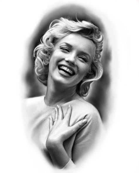 Portrait Tattoo Ideas Faces, Marilyn Monroe Tattoo Ideas, Marilyn Monroe Tattoo Designs, Realism Portrait Tattoo, Marilyn Monroe Tattoo, Tattoo Realism, Mujeres Tattoo, Tattoo Portrait, Marilyn Monroe Portrait