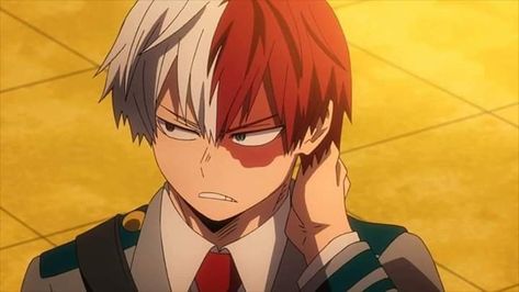 Mha Screencaps, Shouto Todoroki, Icy Hot, Midoriya Izuku, My Hero Academia Shouto, Buko No Hero Academia, Anime Screenshots, Anime Boyfriend, Hero Academia Characters