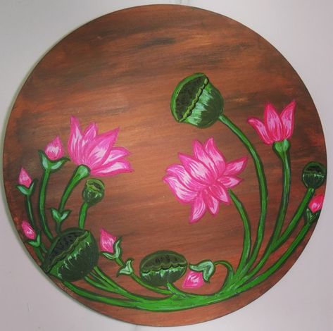 Pichwai Lotus, Pichwai Painting, Pichwai Paintings, Lotus, Coasters, Quick Saves