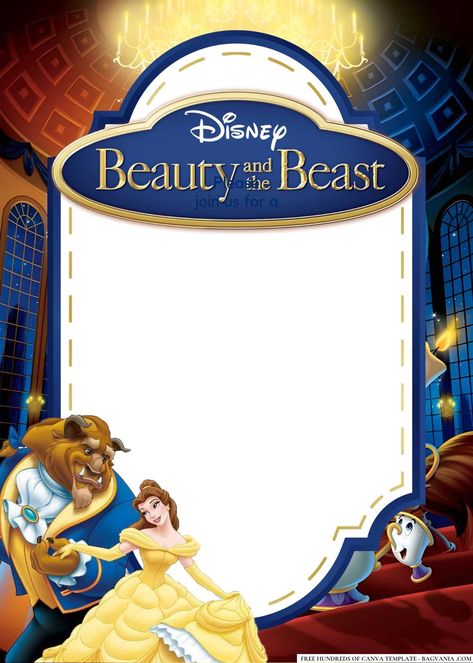 Free 14+ Beauty and the Beast Baby Shower Invitation Templates #free #freeinvitation2019 #birthday #disney #invitations #invitationtemplates Baby Shower Invitation Templates Free, Beauty And Beast Birthday, Disney Invitations, Classic Fairy Tales, Birthday Disney, Enchanted Rose, Free Birthday, Elegant Font, Blooming Rose