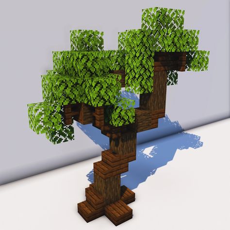 Very cool tree Tree In Minecraft, Cool Minecraft, Minecraft Builds, Oak Tree, Cuckoo Clock, Make Your Day, Minecraft, Wall Clock, Get Started