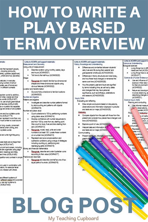 How to Write a Play Based Learning Term Overview — My Teaching Cupboard Substitute Teacher Resources, Early Childhood Education Curriculum, Walker Learning, Play Based Classroom, Learning Maps, Early Childhood Education Resources, Early Childhood Education Programs, Integrated Curriculum, Early Childhood Program