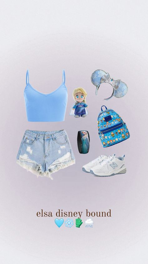 elsa disney bound! 🩵 #frozen #elsa #disney #disneyworld #disneyland #disneyoutfit #outfit #outfitideas #disneyaesthetic Elsa Disneybound, Disney Bound Outfits Casual, Elsa Disney, Disney Bound Outfits, Disney Aesthetic, Frozen Elsa, Disney Outfits, Aesthetic Clothes, Disney World