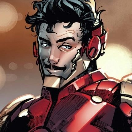 Tony Stark Comic Pfp, Iron Man Comic Panel, Tony Stark Comic Icons, Marvel Pfp Comics, Comic Tony Stark, Tony Stark Pfp, Iron Man Pfp, Tony Stark Drawing, Iron Man Dibujo