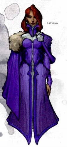 Tatyana | BrightsideDM Wiki | Fandom Dark Powers, Curse Of Strahd, Dark Power, Character Concept, Gender Female, Fantasy Art, Turning, In Love, Wonder Woman