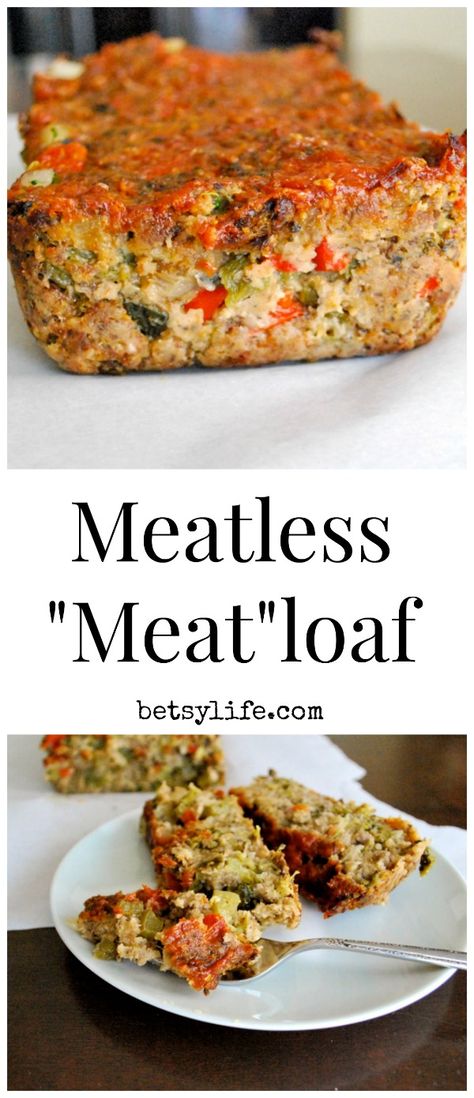 Vegetarian Loaf Recipes, Meatless Loaf, Meatless Meatloaf, The Best Meatloaf Recipe, Best Meatloaf Recipe, Meatless Dinners, Meatloaf Recipes Healthy, The Best Meatloaf, Flax Eggs