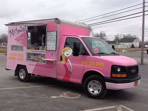 Box Truck Food Truck Conversion, Donut Trailer, 60s People, Tea Truck, Cookie Cart, Brainstorming Board, Bakery Truck, Cafe Truck, Dessert Truck