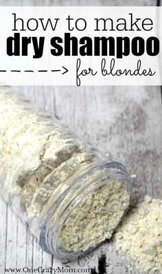 Whether you are blonde or brunette, we have the perfect DIY Dry Shampoo for you to try. Don't pay too much for dry shampoo when you can make this at home. Homemade Dry Shampoo, Diy Scrubs, Heal Thyself, Diy Dry Shampoo, Crazy Mom, Mom Stuff, Diy Body, Best Diy, Hair Stuff