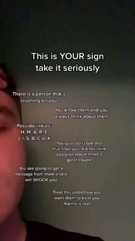 How To Tell Your Crush U Like Him In School, Physic Thoughts, What Initials Want To Say To You Tiktok, Crushes Advice, Crush Initials Tiktok, Things Guys Do When They Like You, Quick And Easy Snacks To Make, Initial Tiktoks, Crush Tiktoks