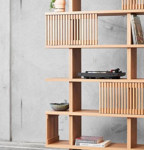 3d Product Modeling, Diy Furniture Restoration, Product Modeling, Contemporary Shelving, Slatted Shelves, Carpentry And Joinery, Cat Wall Furniture, Bookcase Wall, Studio Furniture