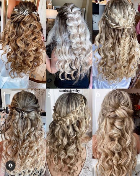 Braids For Curly Hair, Wedding Ponytail Hairstyles, Viking Braids, Formal Hairstyles For Long Hair, Hairstyle Examples, Glamour Hair, Curly Hair Braids, Hoco Hairstyles, Luscious Hair