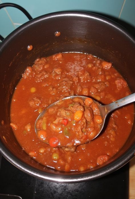 Beef Chili Recipe

Ingredients

- 2 pounds ground beef
- 1 large onion, chopped
- 3 cloves garlic, minced
- 2 cans (15 ounces each) kidney beans, drained and rinsed
- 2 cans (14.5 ounces each) diced tomatoes
- 1 can (6 ounces) tomato paste
- 2 tablespoons chili powder
- 1 teaspoon ground cumin
- 1 teaspoon paprika
- 1/2 teaspoon cayenne pepper (optional)
- Salt and pepper to taste
- 2 cups beef broth
- 1 tablespoon olive oil

Full Cooking Instructions on... Beef Chili Recipe, Parmesan Crusted Chicken, Feta Pasta, Beef Chili, Lean Beef, Diced Tomatoes, Dinner Options, Cayenne Pepper, Chili Recipe