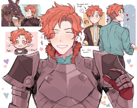 Sylvain Sylvain Fire Emblem, Pantene Pro V, Fire Emblem Three Houses, Time Skip, Blue Lion, Three Houses, Closed Eyes, My Boy, Fire Emblem