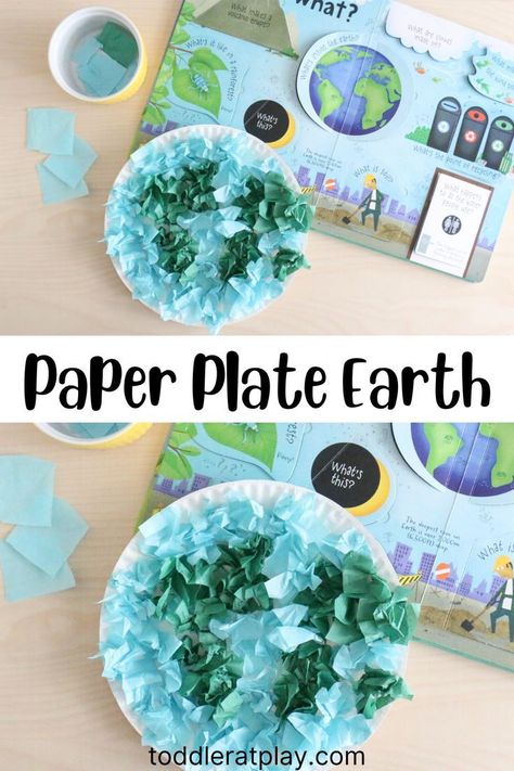 With this Earth Craft your kids are ready to celebrate our beautiful planet! This craft is super quick to prep and the kids will love the process! These planets don’t have to look perfect because the main idea is for kids to learn about the world and the planet Earth. #earthcraft #paperplatecrafts #kidscrafts Planets Activities, Planet Crafts, Prek Crafts, Earth Craft, Love The Process, Craft Video, The Planet Earth, Homeschool Crafts, Earth Day Crafts