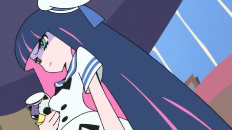 Stocking Banner, Panty And Stocking Anime, Panty Stocking, Panty And Stocking, Azumanga Daioh, Cosplay Characters, Bobble Head, Art Style, Manga Anime