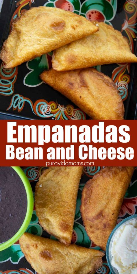 Bean And Cheese Empanadas, Empenada Recipe, Fried Empanadas, Empanadas Recipes, Cheese Empanadas Recipe, Empanada Recipes, Potato Empanadas, Easy Empanadas Recipe, Vegetarian Empanadas