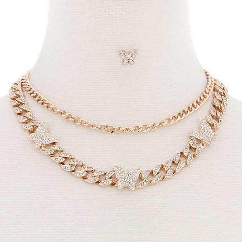 Gold necklace women