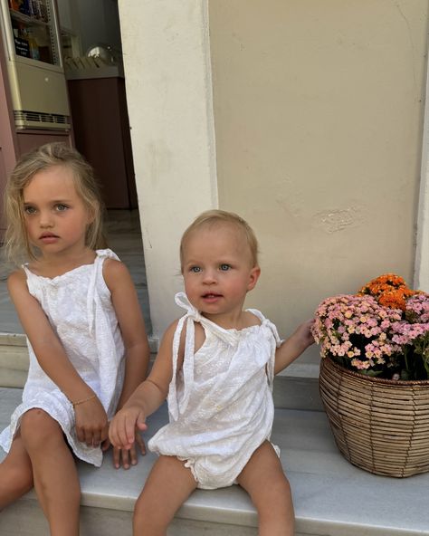 Another gorgeous day in Greece wearing LM ofc 🤍 #lollymay Children Aesthetic, Kid Aesthetic, Blonde Kids, Blonde Babies, Kids Inspo, Kids Aesthetic, Future Mommy, Moms Goals, Twin Outfits