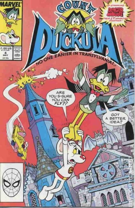 Count Duckula (1989) 4 Count Duckula, Comic Book Room, Battle Fan, Old Cartoon Network, Looney Tunes Show, Arte Nerd, Danger Mouse, Book Room, 80s Cartoon