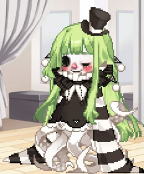 Gaia Online Outfits, Pixel Chibi, Vroid Studio, Cow Outfits, Gaia Online, Adopt Idea, 8 Bit Art, Pixel Drawing, Pixel Art Characters