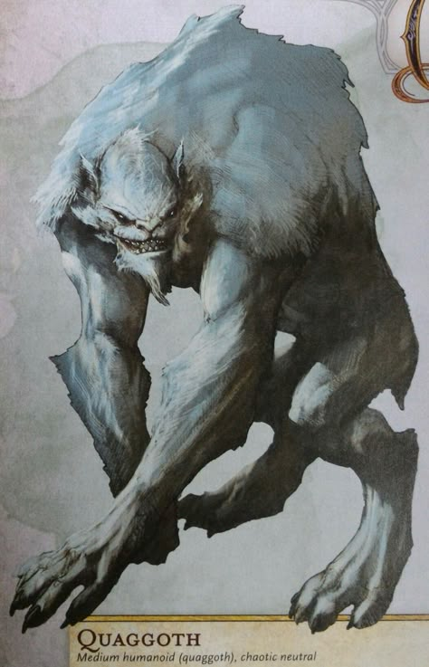 Quaggoth Monster Manual, D D Monsters, Dnd Monsters, Fantasy Monster, Creature Feature, Creature Concept Art, Dungeon Master, Creature Concept, Monster Art