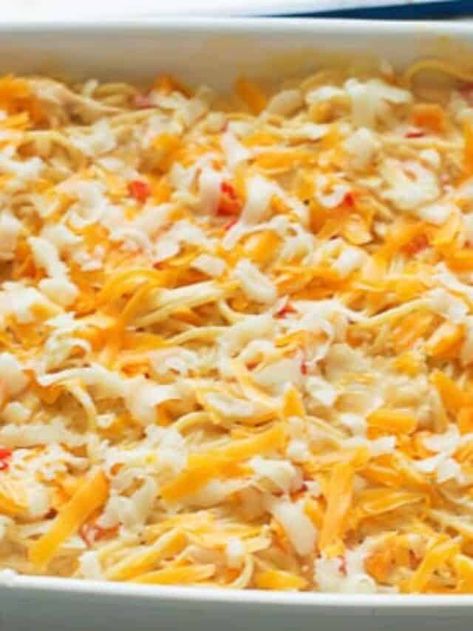 Baked Chicken Spaghetti Casserole, Chicken Spaghetti Casserole Rotel, Baked Chicken Spaghetti Recipe, Cheesy Chicken Spaghetti Bake, Chicken Spaghetti Casserole Video, Southern Living Chicken Spaghetti Casserole, Baked Chicken Spaghetti, Recipe Casserole, Cheesy Baked Chicken